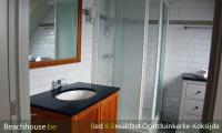 badkamer met douche lavabo wc