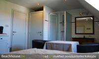 Shower and sink in the room is the standardroom