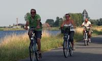 fietsvakantie bij het noordzeestrand