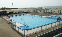 strand oostduinkerke openluchtzwembad