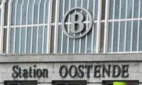 Oostende, station, trein