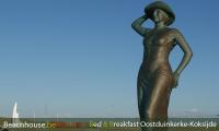 standbeeld, pier, nieuwpoort