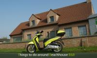 B&B met scooterverhuur aan zee