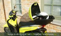 topbox, scooter, voldoende opbergmogelijkheden