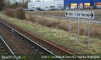 spoor, station, koksijde