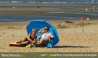 luieren op het strand